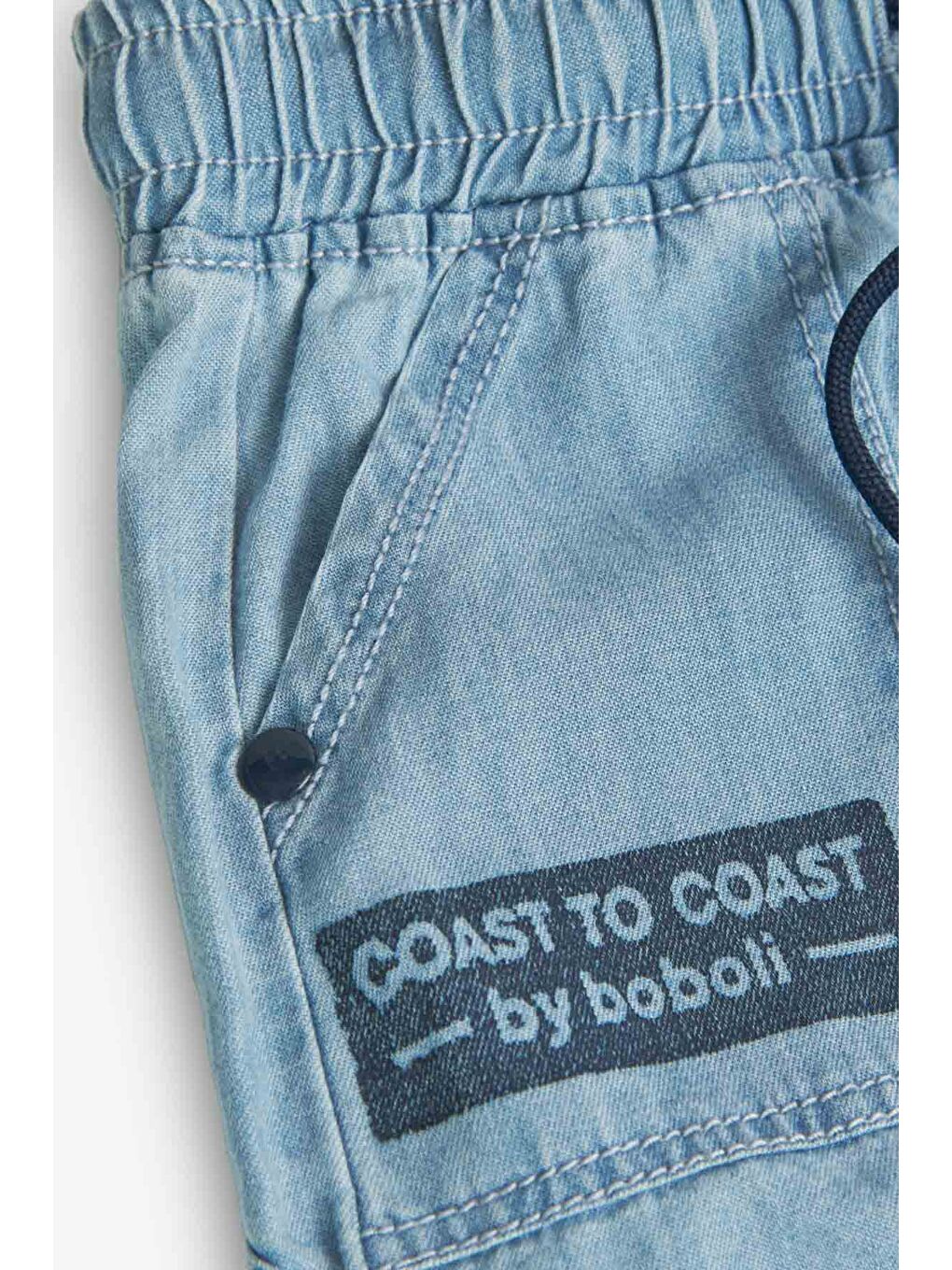 Mavi Erkek Çocuk Şort-3