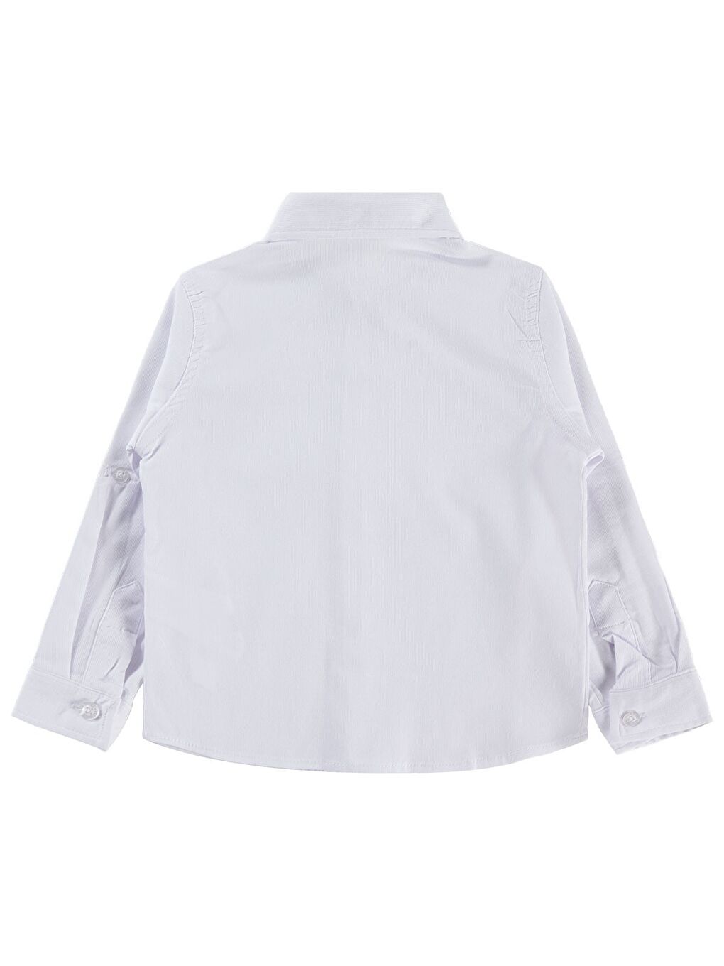 Boys Yelken Nakışlı 2-5 Yaş Gömlek - Beyaz-1
