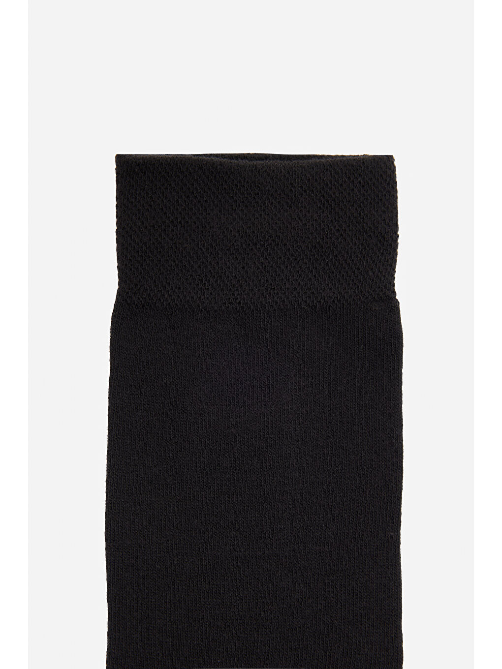 Erkek Siyah 5'li Paket Pamuklu Soket Çorap-2