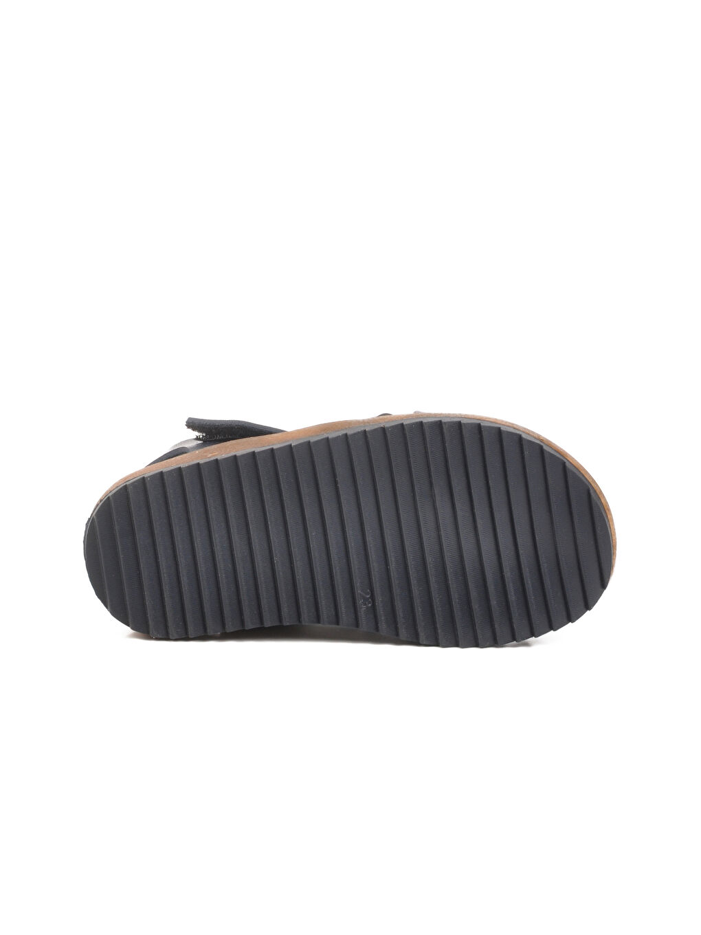 Lacivert Cırtlı Hafif Unisex Çocuk Sandalet 17373 B-4