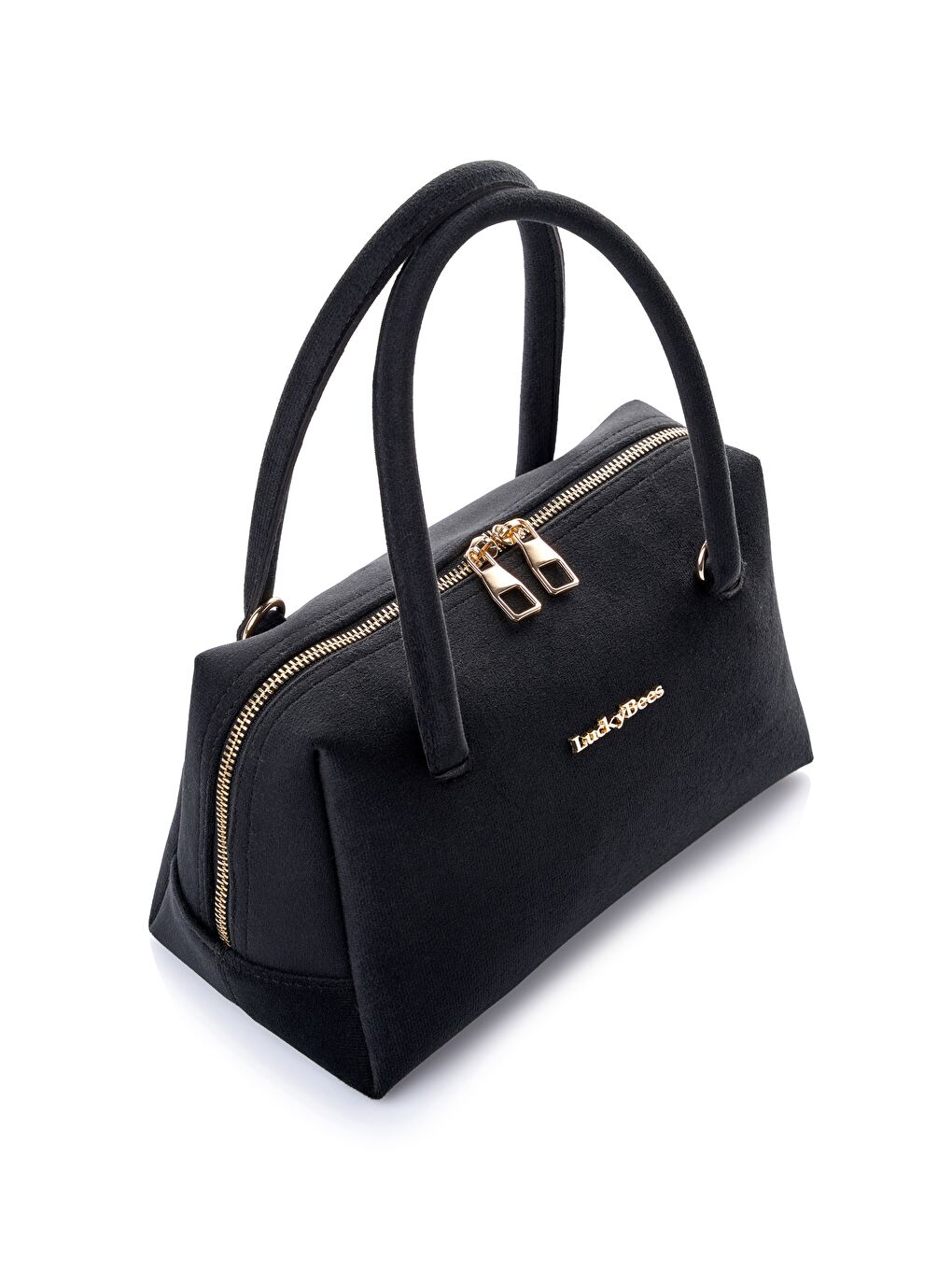 Siyah Nyra Kadın El ve Omuz Çantası-3