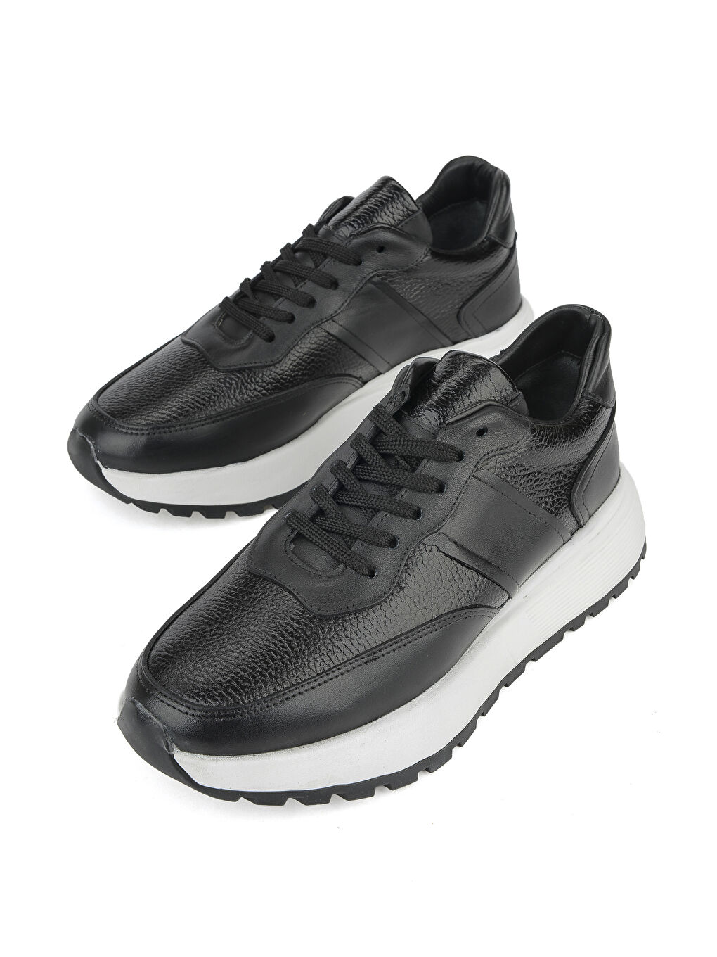 Erkek Hakiki Deri Ayakkabı 1531023Z1001 Siyah-4