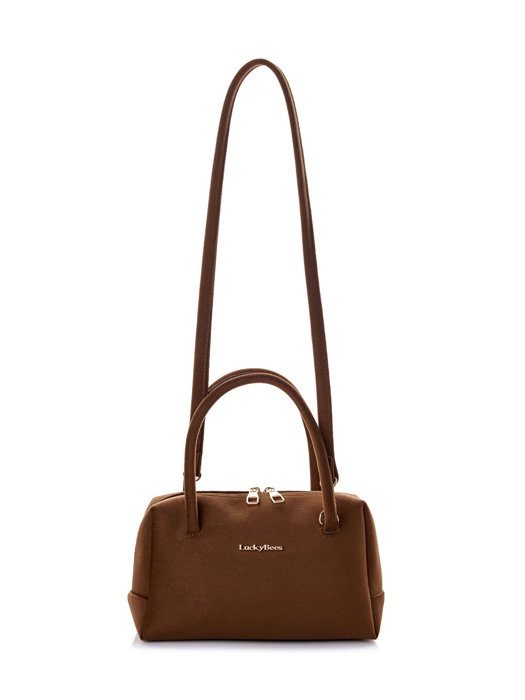 Kahverengi Nyra Kadın El ve Omuz Çantası-5