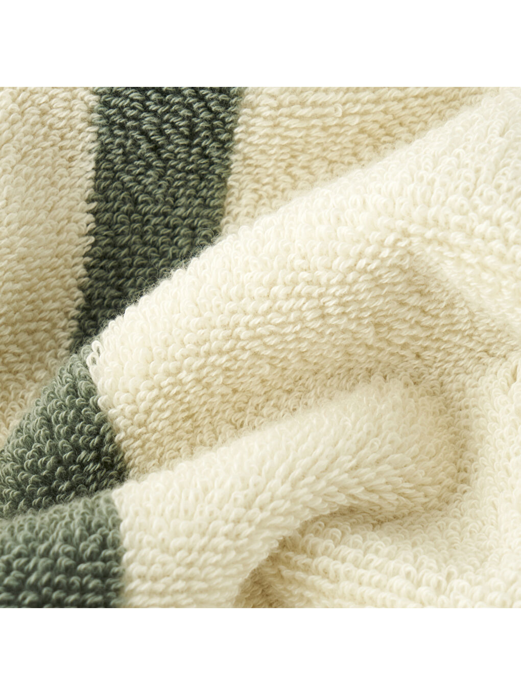 %100 Pamuk Ella El Havlusu Yeşil (30x50 cm)-2