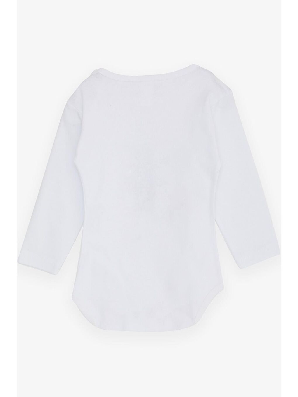 Erkek Bebek Çıtçıtlı Body Araba Baskılı Beyaz (9 Ay-2 Yaş)-1