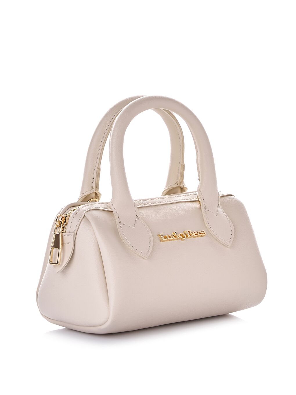 Ekru Luna Kadın El ve Omuz Çantası