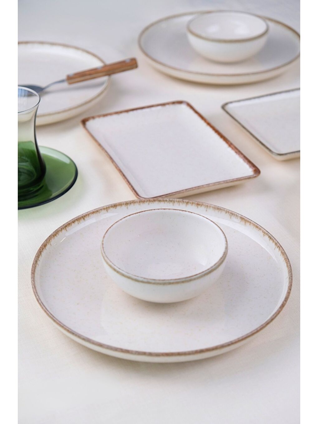 Karışık Moderna Kahvaltı Takımı Tarçın 8 Parça 4 Kişilik-2