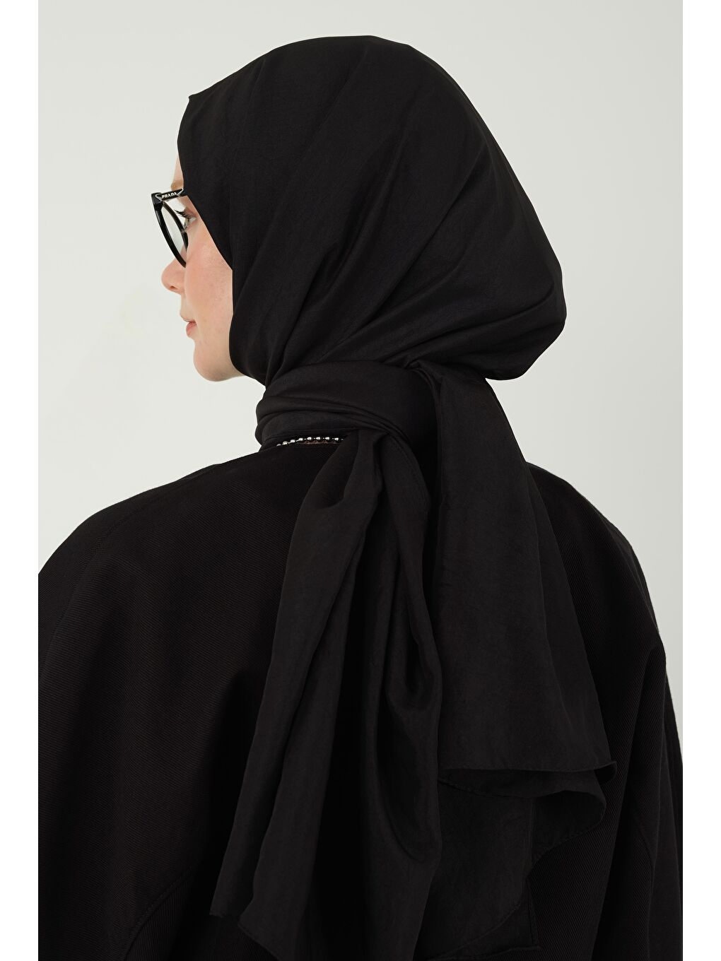 Soft Kraş Şal Siyah-3