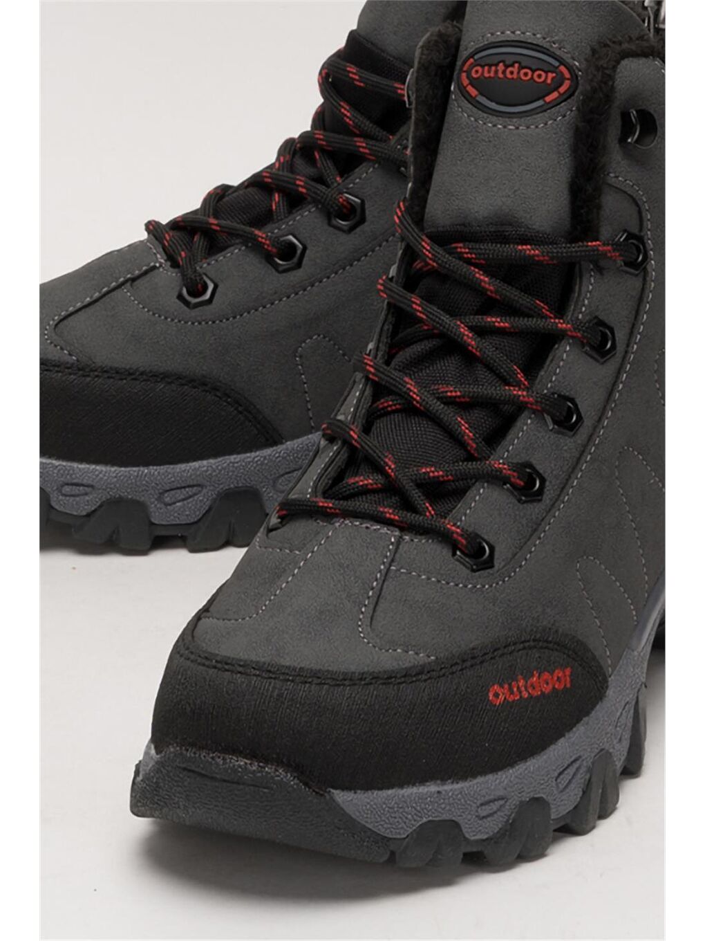 Gri Unisex Outdoor Trekking ve Günlük Kullanım Botu-2