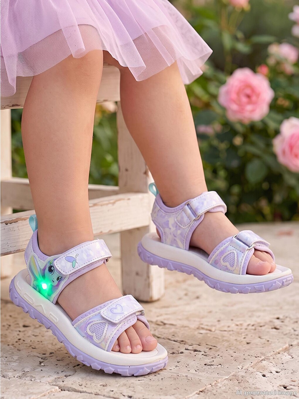 Patik Sandalet - Lila-3