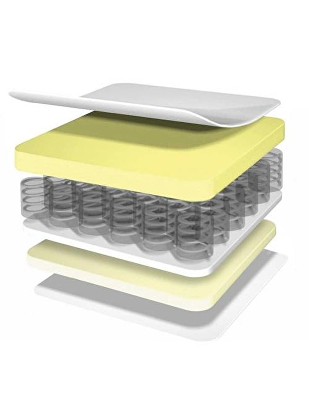 Bamboo Soft Ortapedik Bebek Yaylı Yatak 70 x 110-3