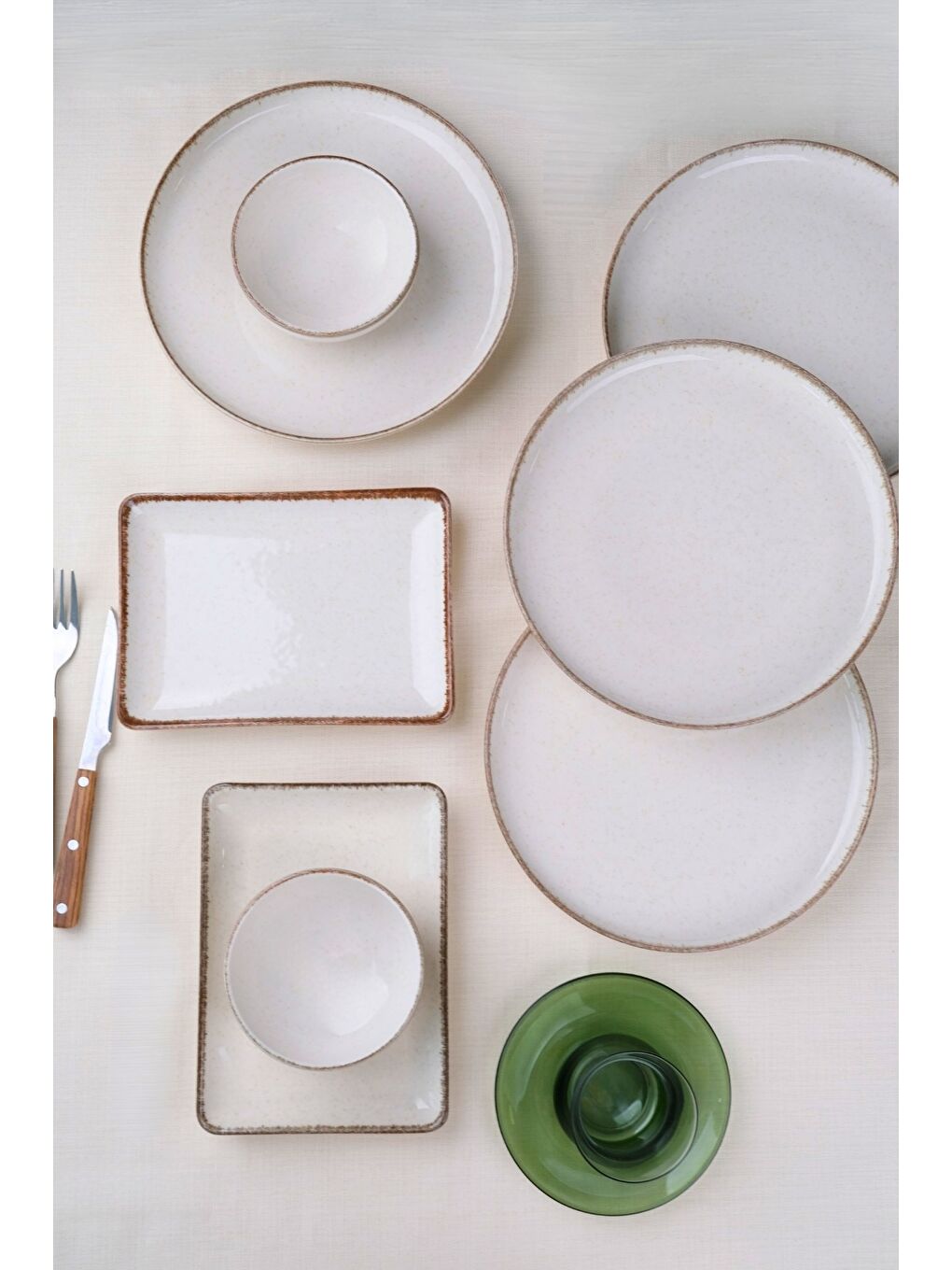 Karışık Moderna Kahvaltı Takımı Tarçın 8 Parça 4 Kişilik-4