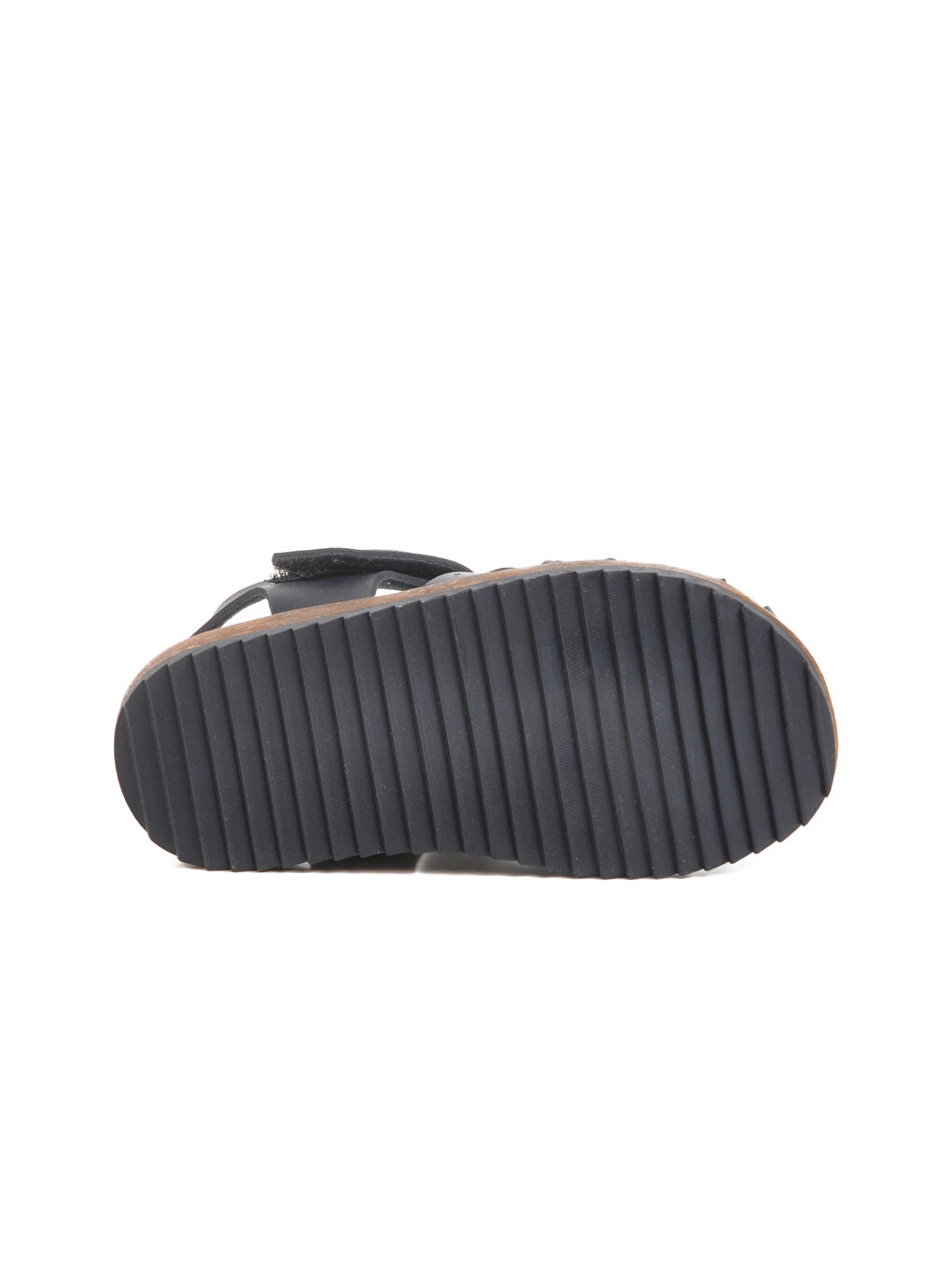 Lacivert Cırtlı Hafif Unisex Çocuk Sandalet 17370 B-4