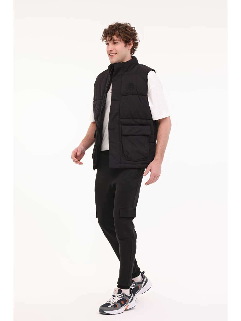 ML ARNOLD VEST 4CT646 4PR Siyah Erkek Yelek-2