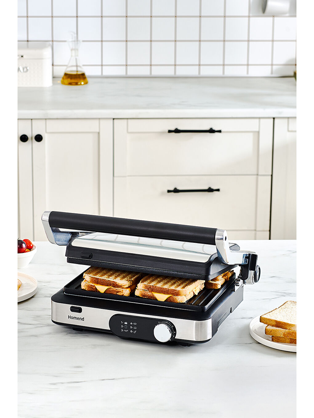 Homend Grilliant 1347H Tost ve Izgara Makinesi