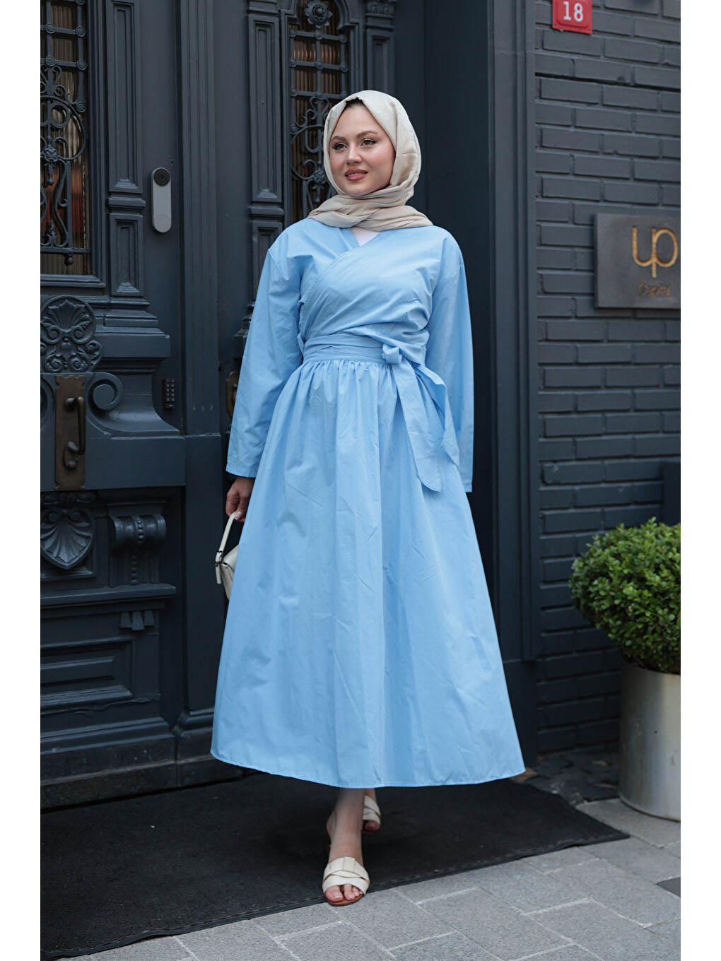 Kadın Bolero Görünümlü İkili Takım Mavi