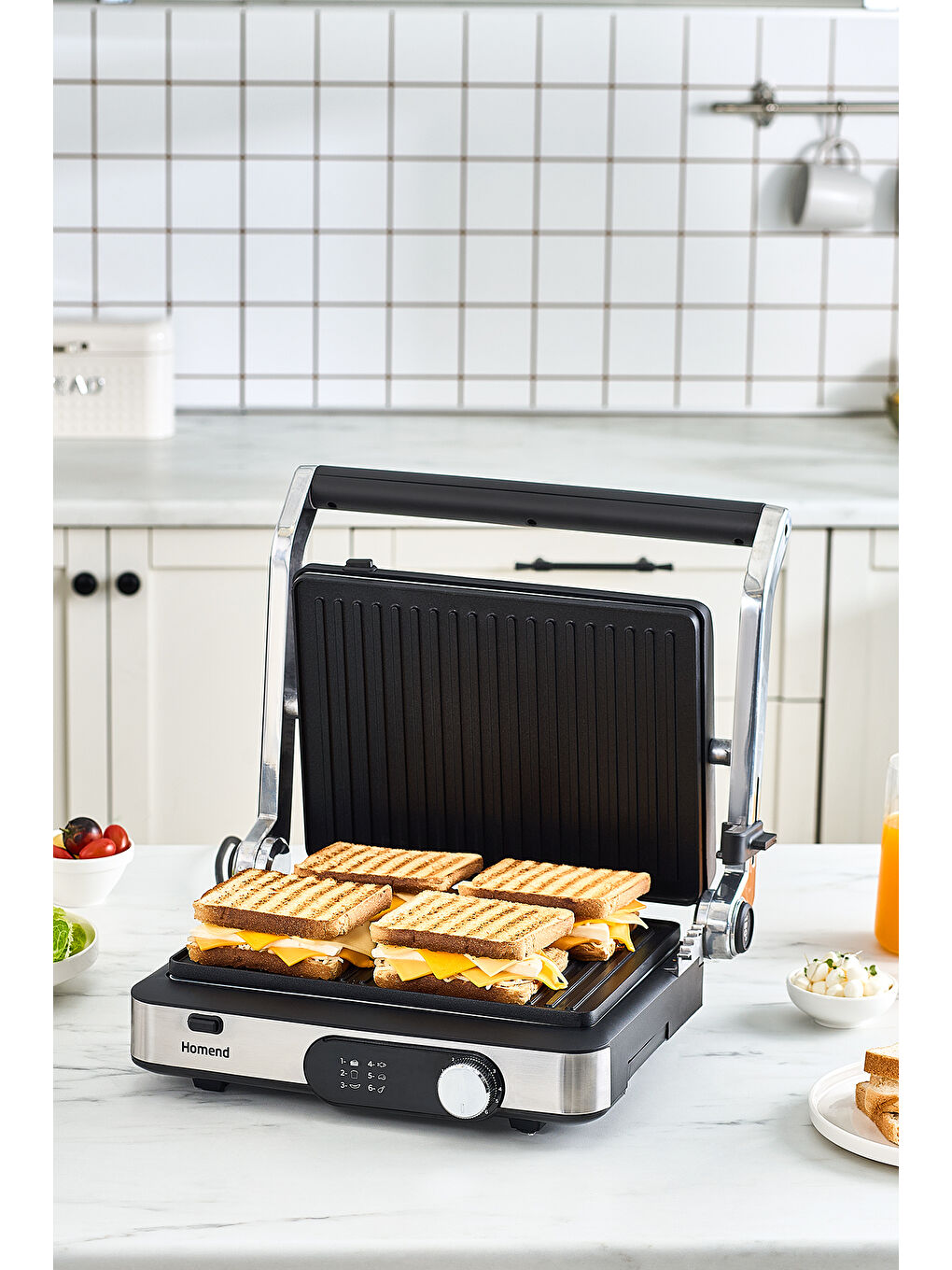 Homend Grilliant 1347H Tost ve Izgara Makinesi - 2