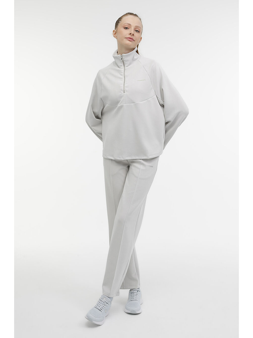 Gri WL LORA 22CK324 3PR GRI Kadın Eşofman Altı-2