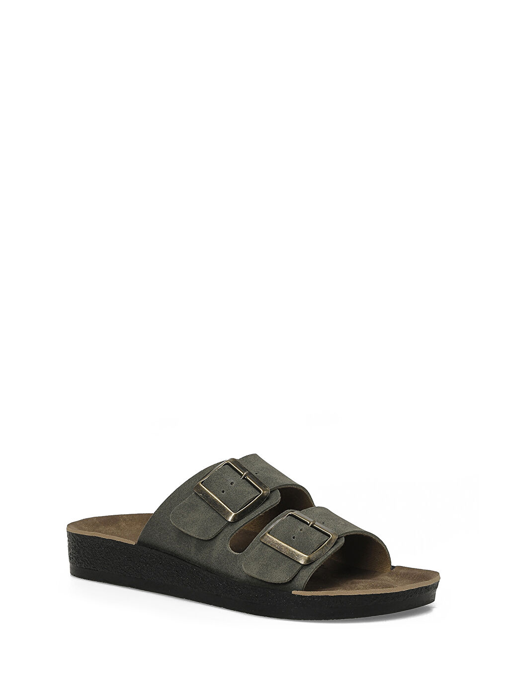 DELVES.G6FX Haki Erkek Çocuk Terlik-1