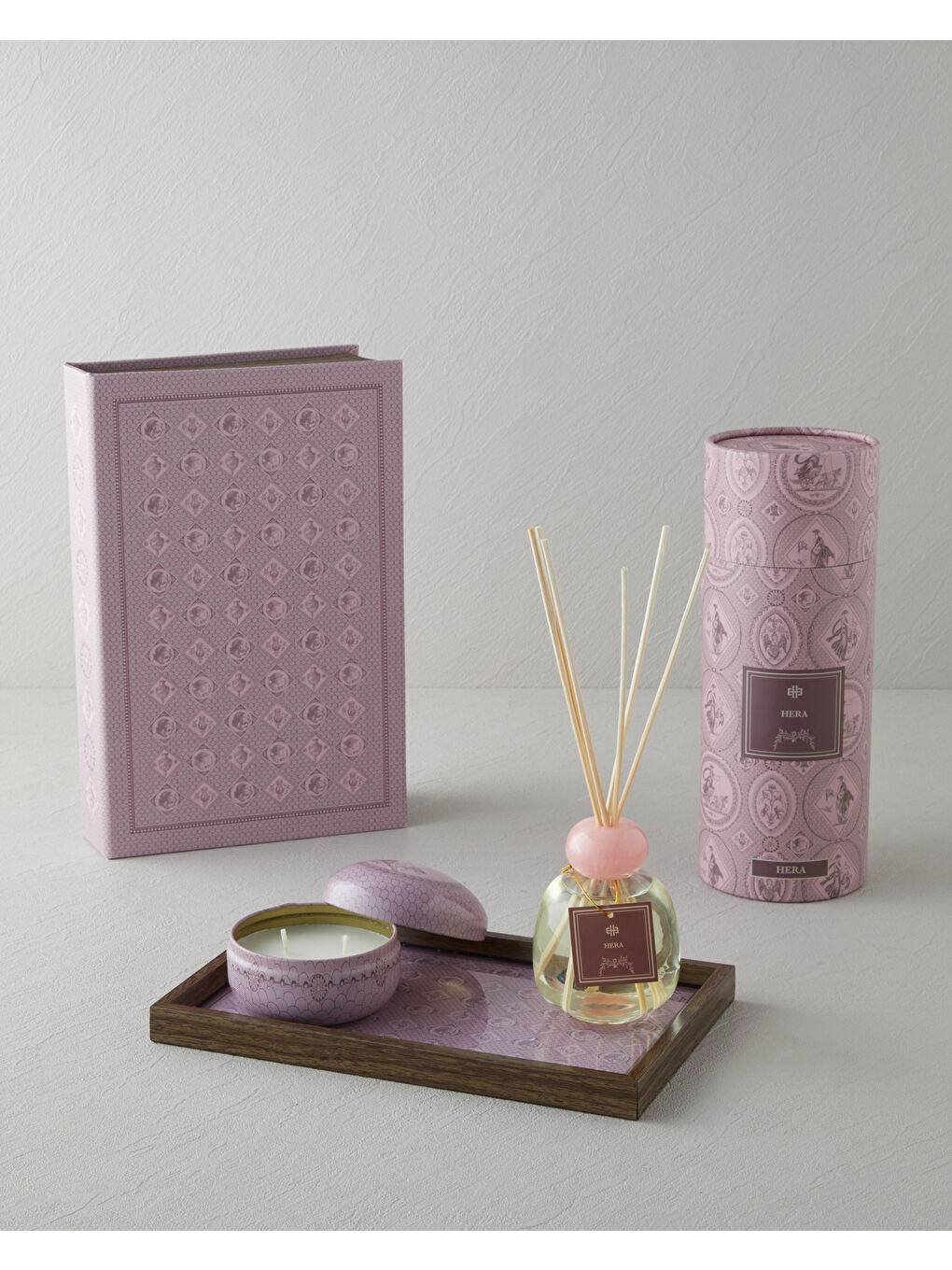 Hera Dekoratif Kutu 19x30 cm Pembe-3