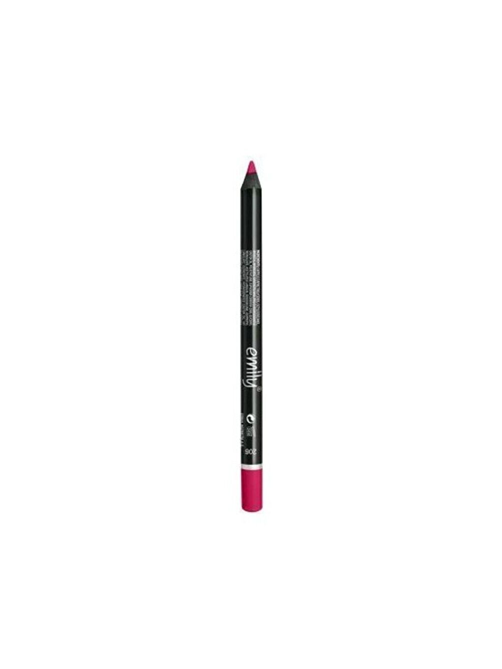Emily Long Lasting Lip Pencil No: 206 - Dudak Kalemi
