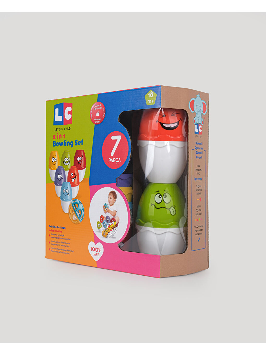 2 in 1 Bowling Seti-4