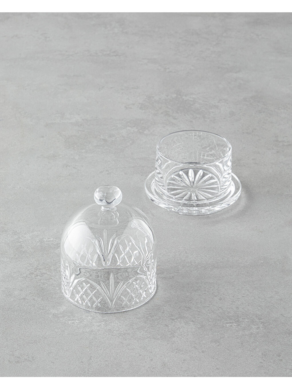 Renksiz Cosmic Cam Sunumluk 7x7,5x13 Cm Şeffaf-1