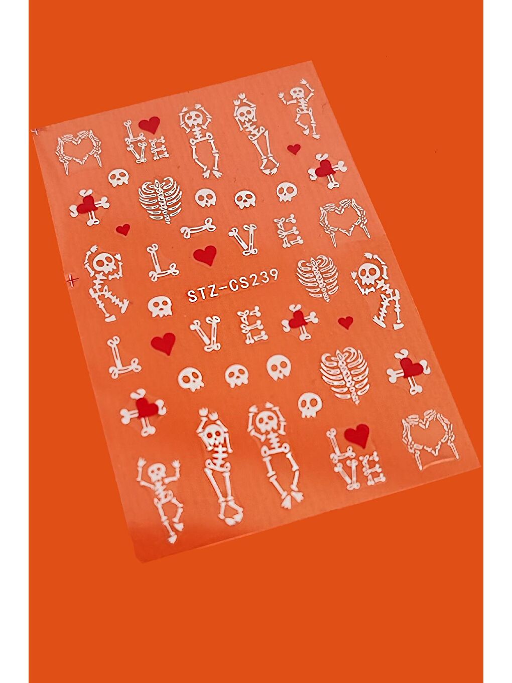 Dokulu Tırnak Sticker Nail Art Süsü-1