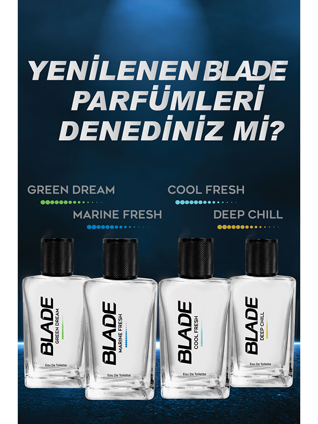 Blade Beyaz Cool Fresh Edt Parfüm 70 ml & Deodorant 3x150 ml - 4