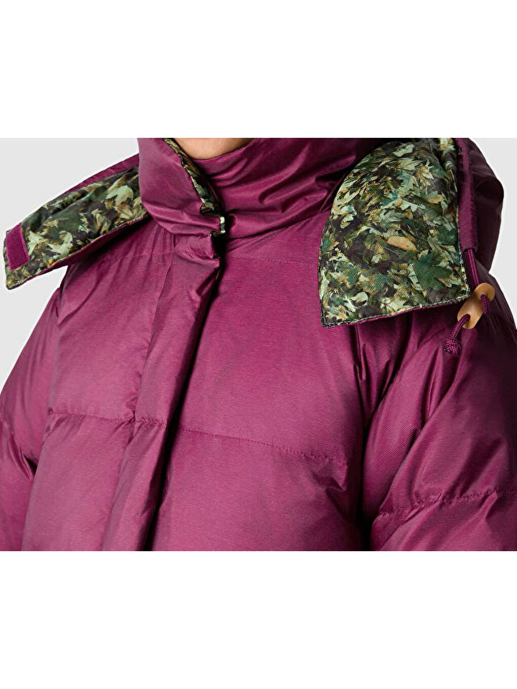 W 73 Parka Kadın Outdoor Montu Nf0a831xosn1 Pembe-4