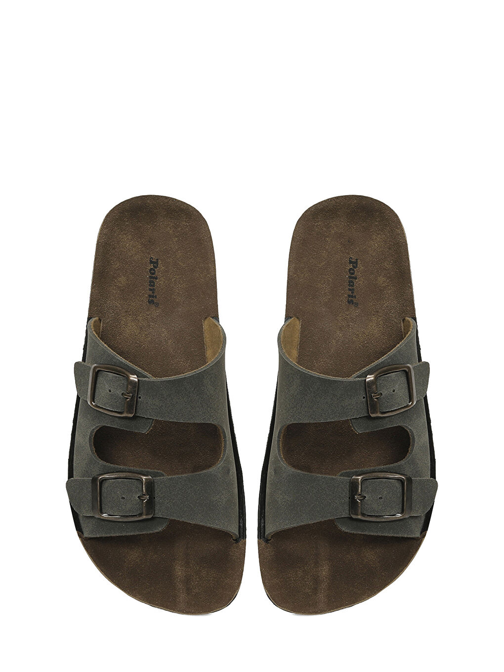 DELVES.F6FX Haki Erkek Çocuk Terlik-3