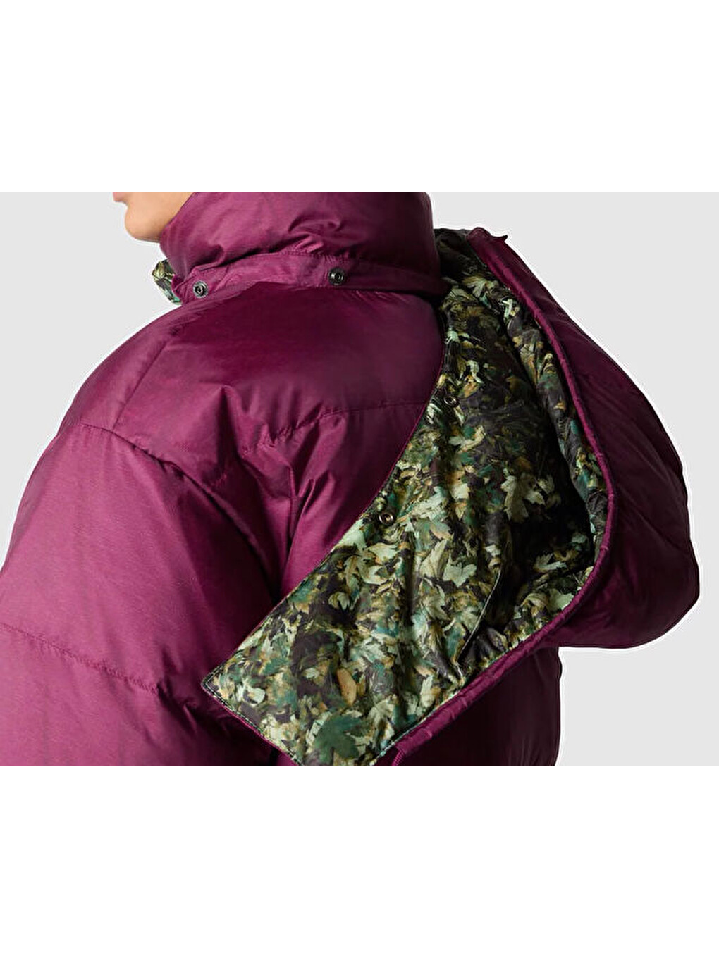 W 73 Parka Kadın Outdoor Montu Nf0a831xosn1 Pembe-5