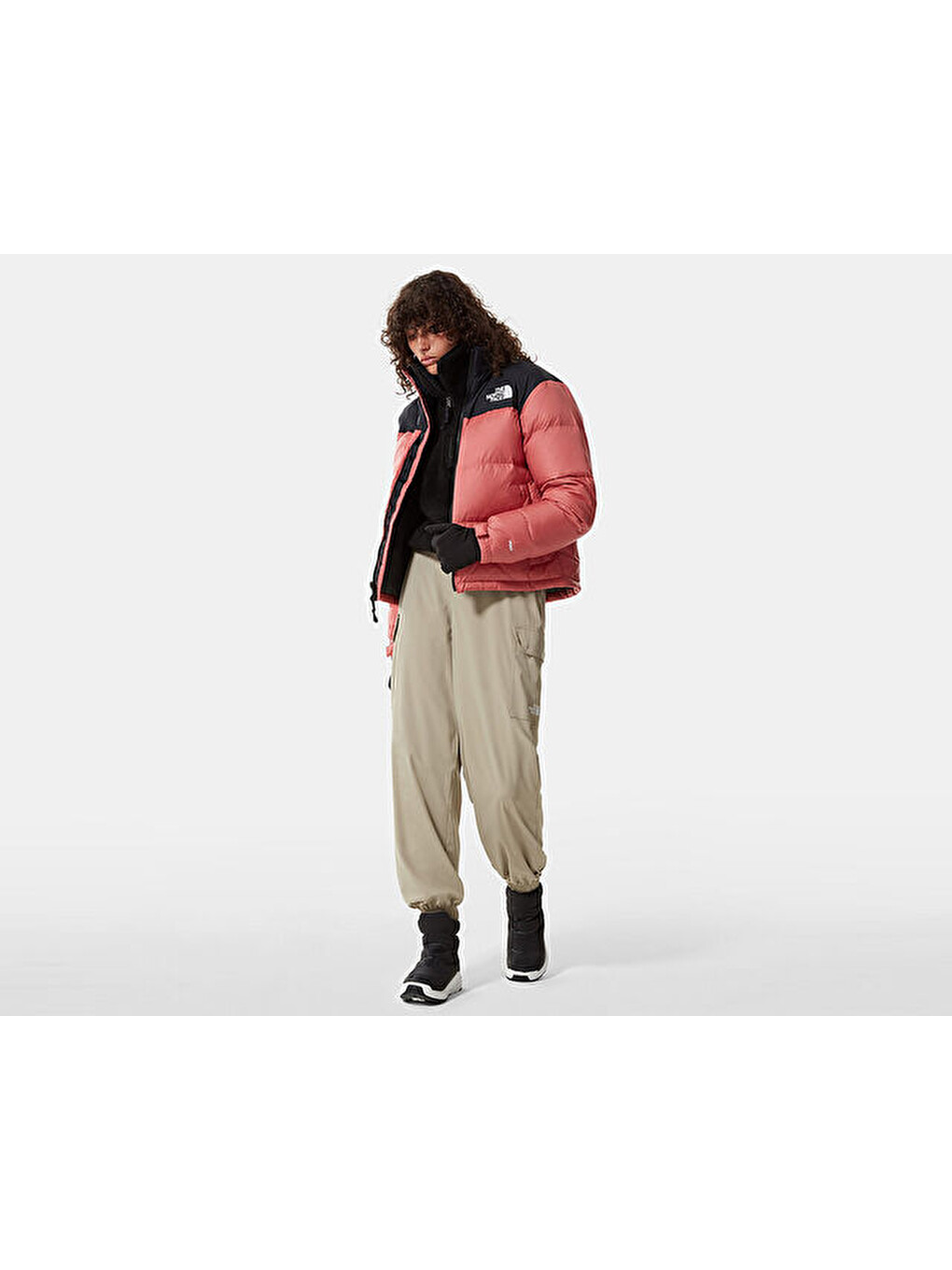 W 1996 Rtro Npts Jkt Kadın Outdoor Montu Nf0a3xeoubg1 Pembe-6