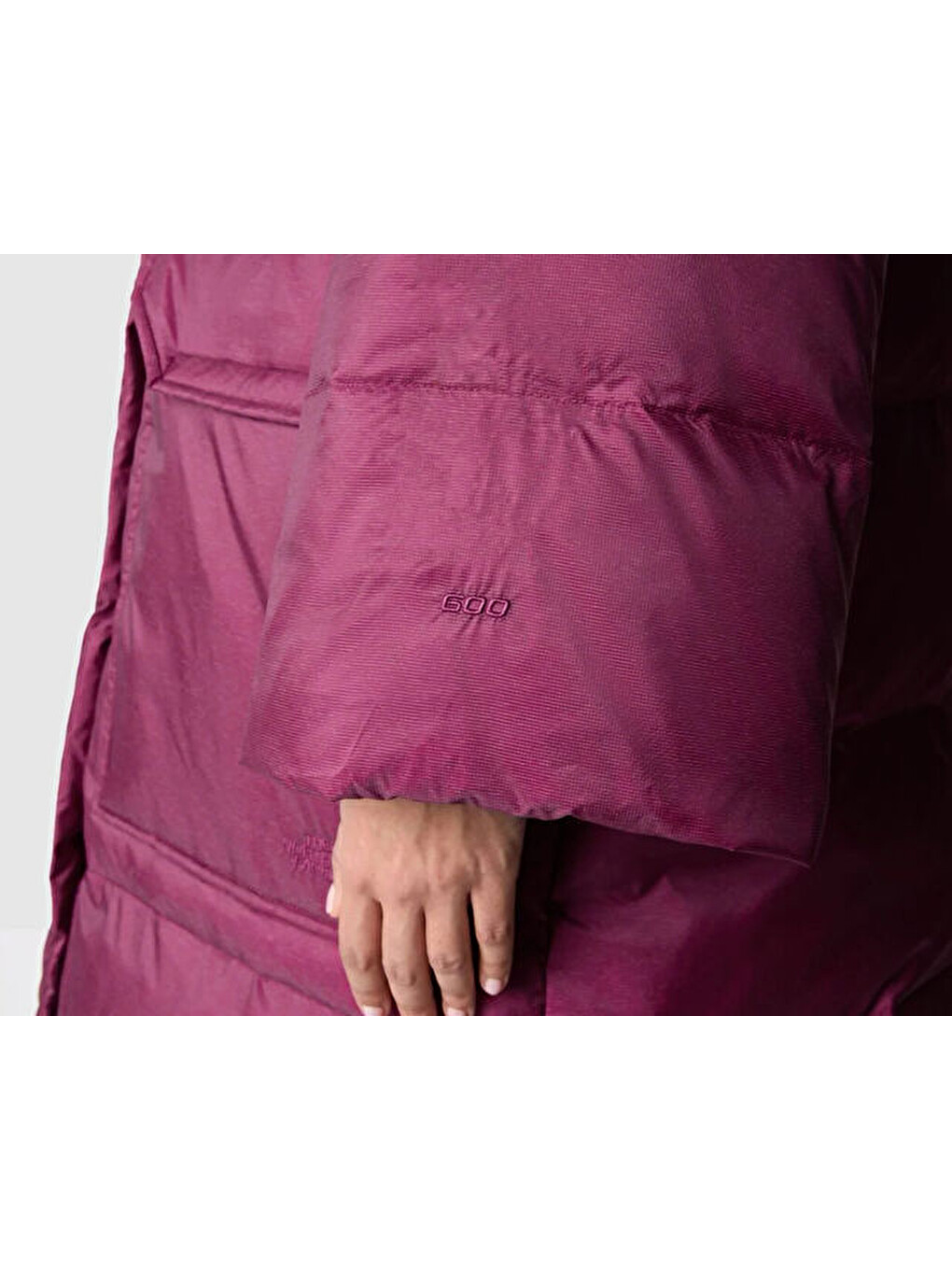 W 73 Parka Kadın Outdoor Montu Nf0a831xosn1 Pembe-6