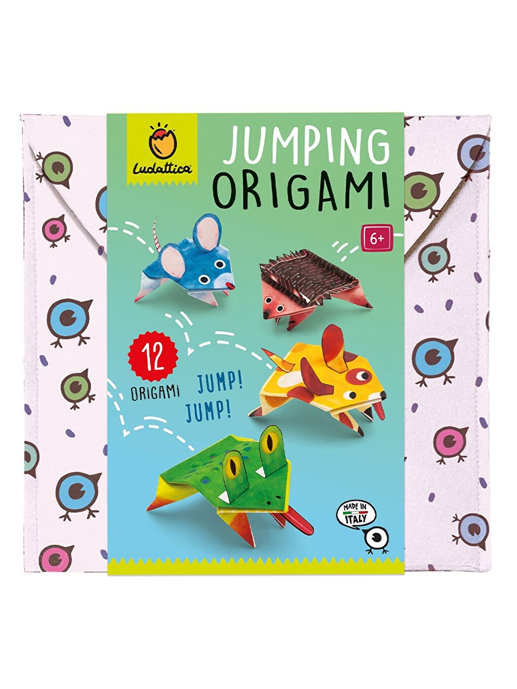 Ludattica Renksiz Easy Origami - Jump Jump