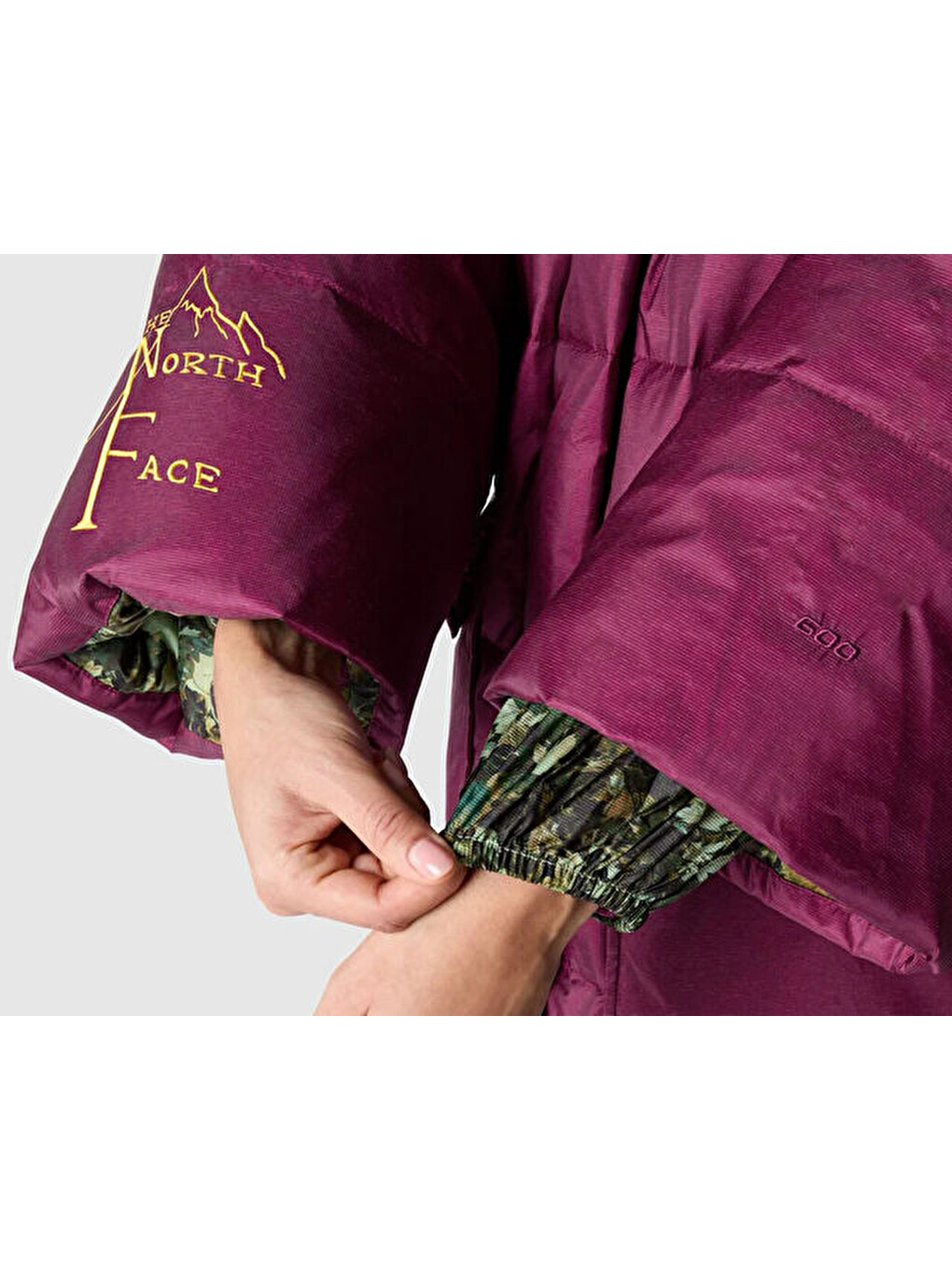 W 73 Parka Kadın Outdoor Montu Nf0a831xosn1 Pembe-7