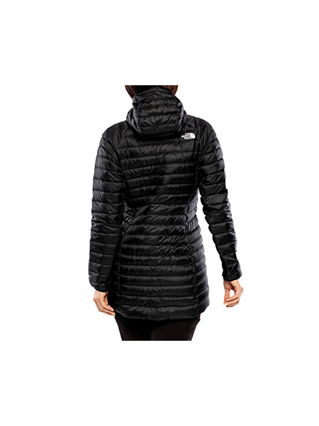 W New Trevail Parka Kadın Outdoor Montu (800 Dolgu Kaz Tüyü) Nf0a7z85jk31 Siyah-3