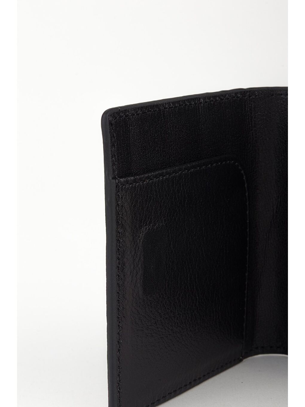 Siyah Kutulu Hakiki Deri Slim El Portföyü Kartlık Cüzdan-2