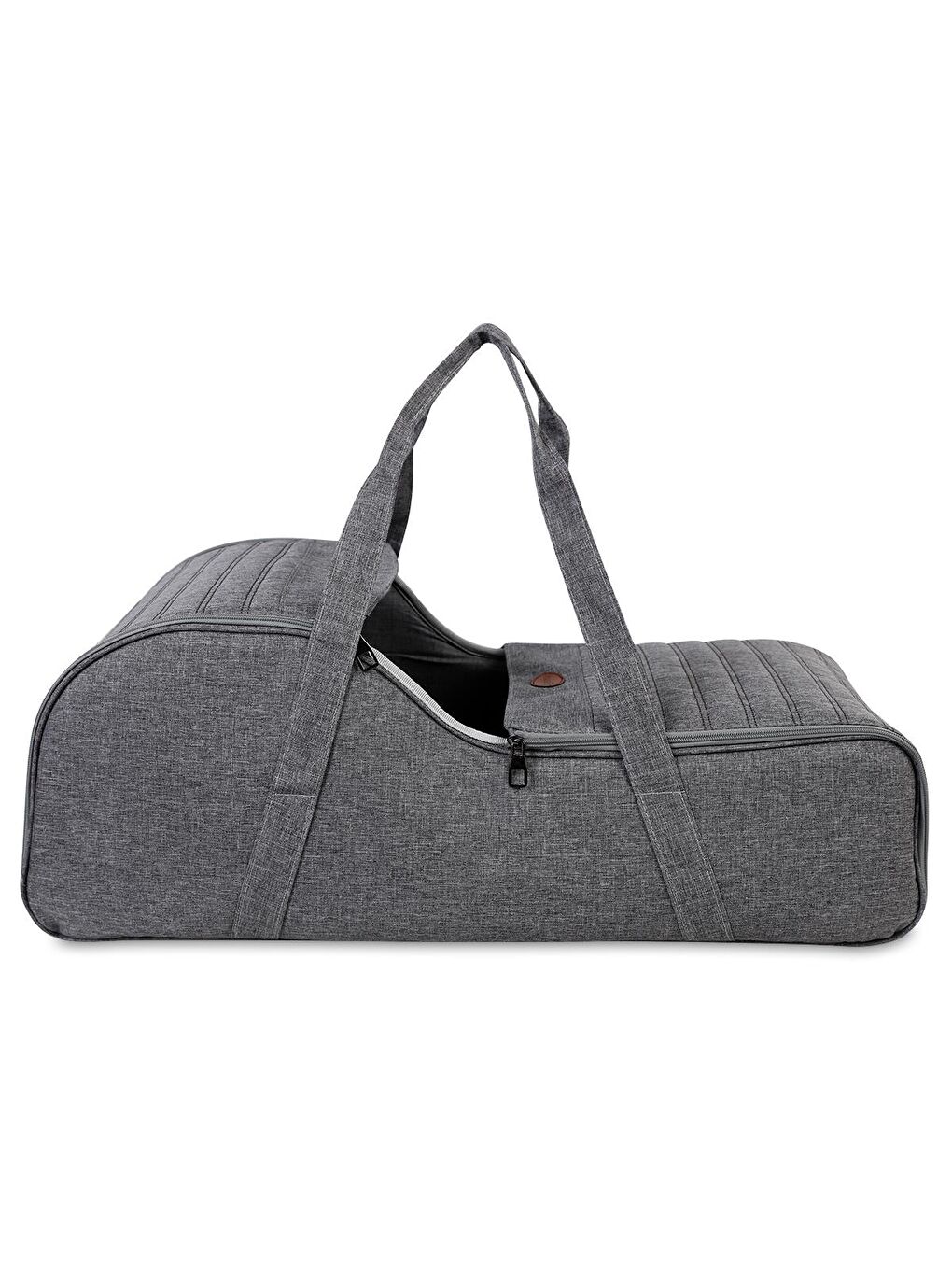 Babyforce Keten Portbebe - Gri Standart