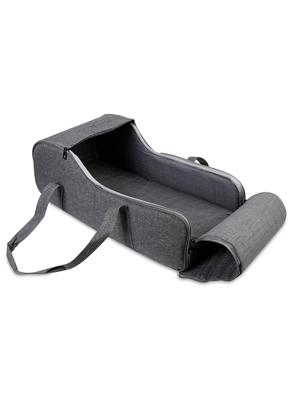 Babyforce Keten Portbebe - Gri Standart-1