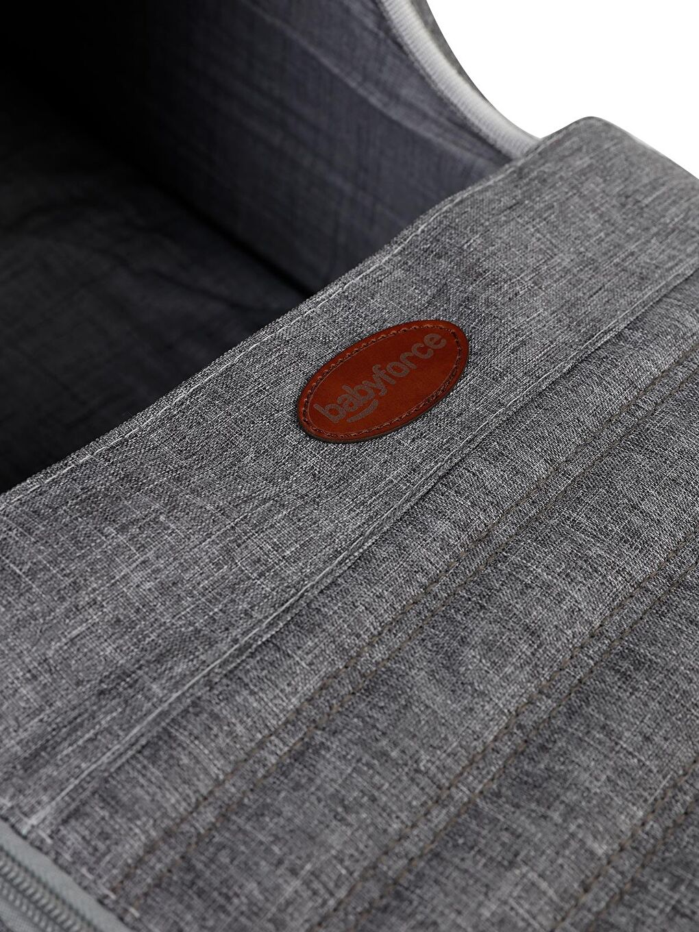 Babyforce Keten Portbebe - Gri Standart-2