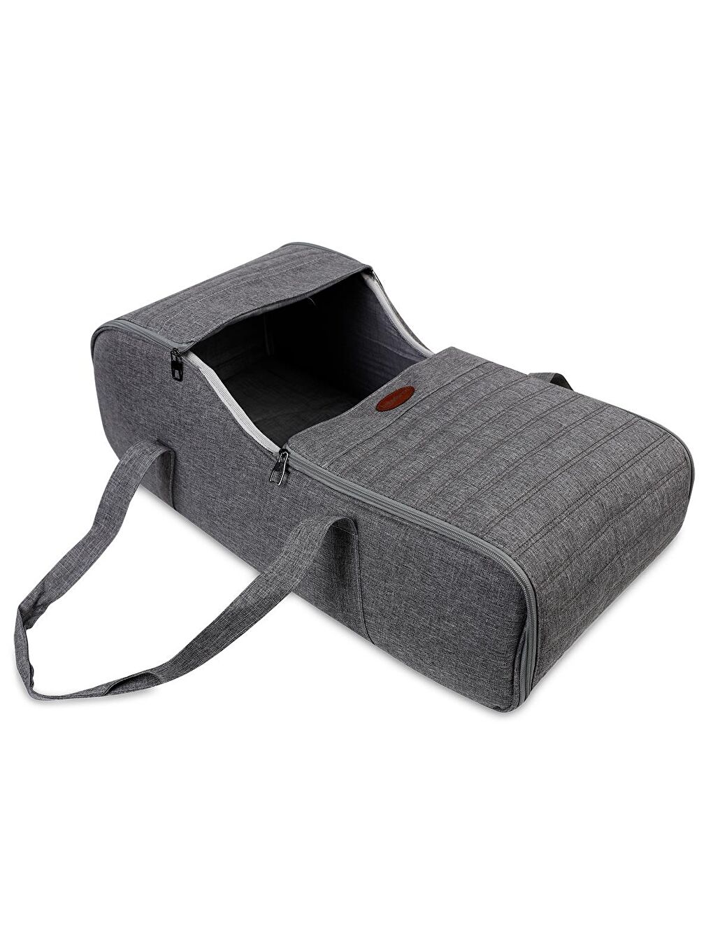 Babyforce Keten Portbebe - Gri Standart-3