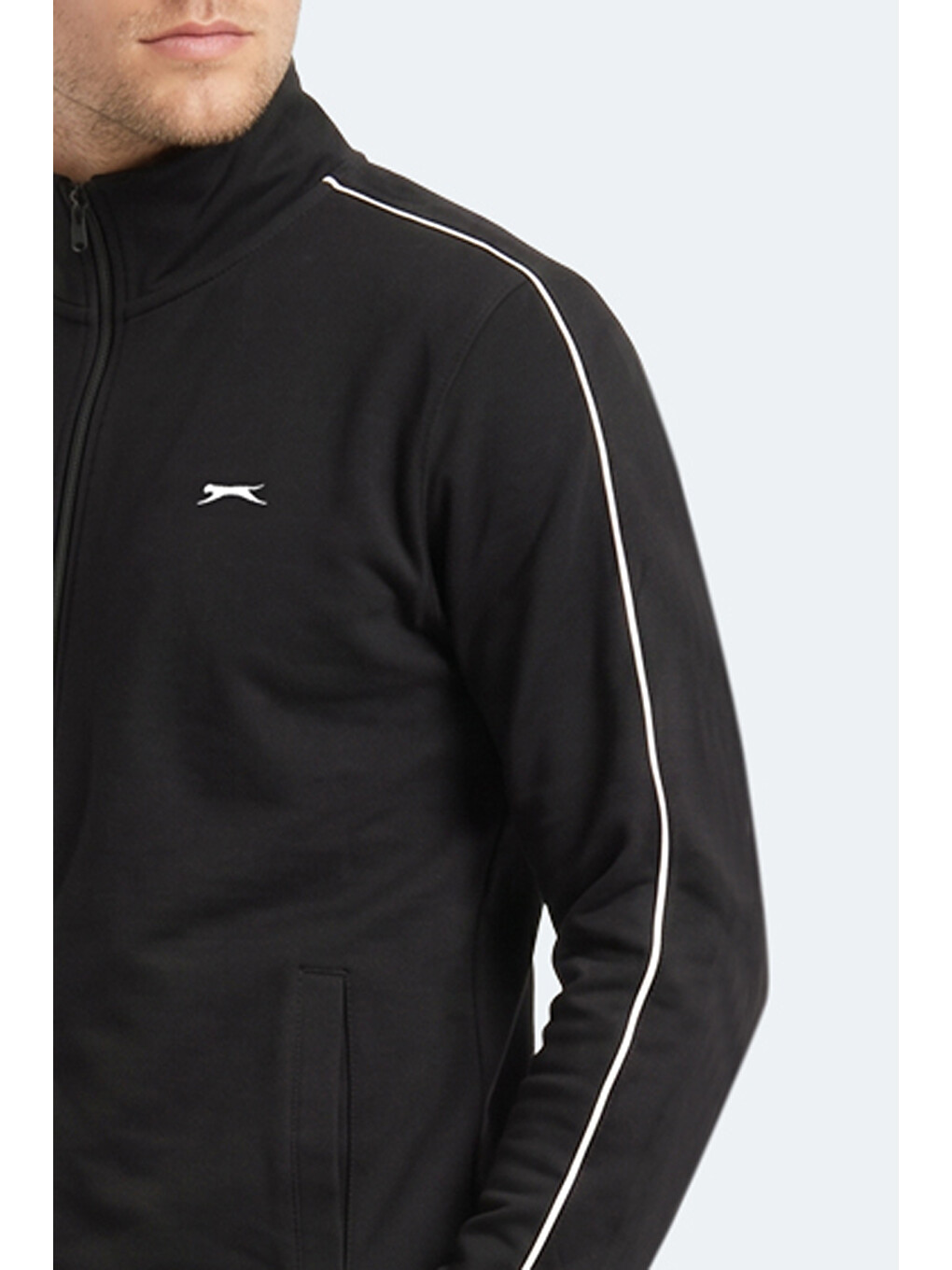 BLOWBACK Erkek Slim Fit Siyah Eşofman Takımı-1