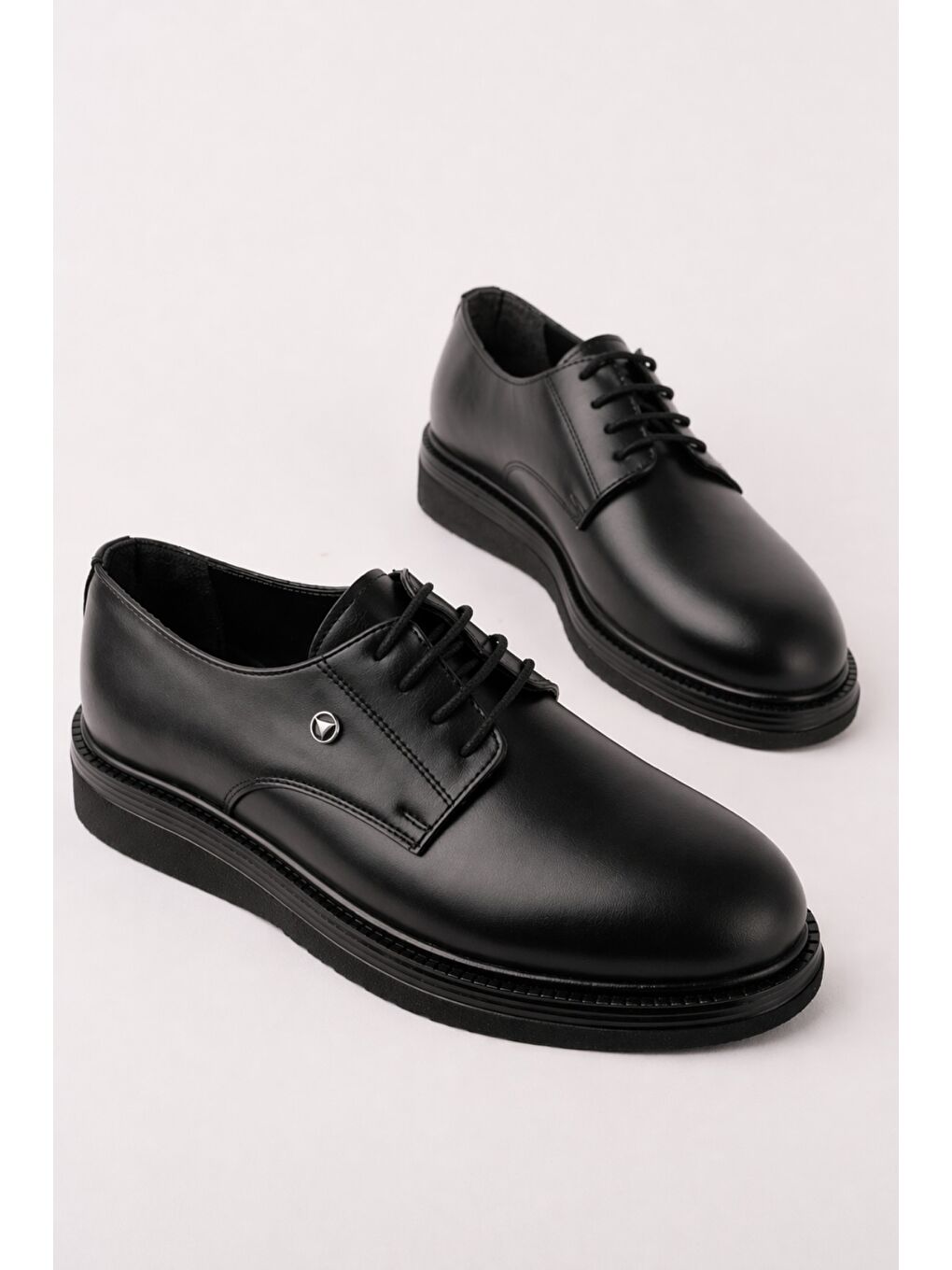 Siyah EDWIN Bağcıklı Rahat Taban Erkek Günlük Klasik Casual Ayakkabı-1