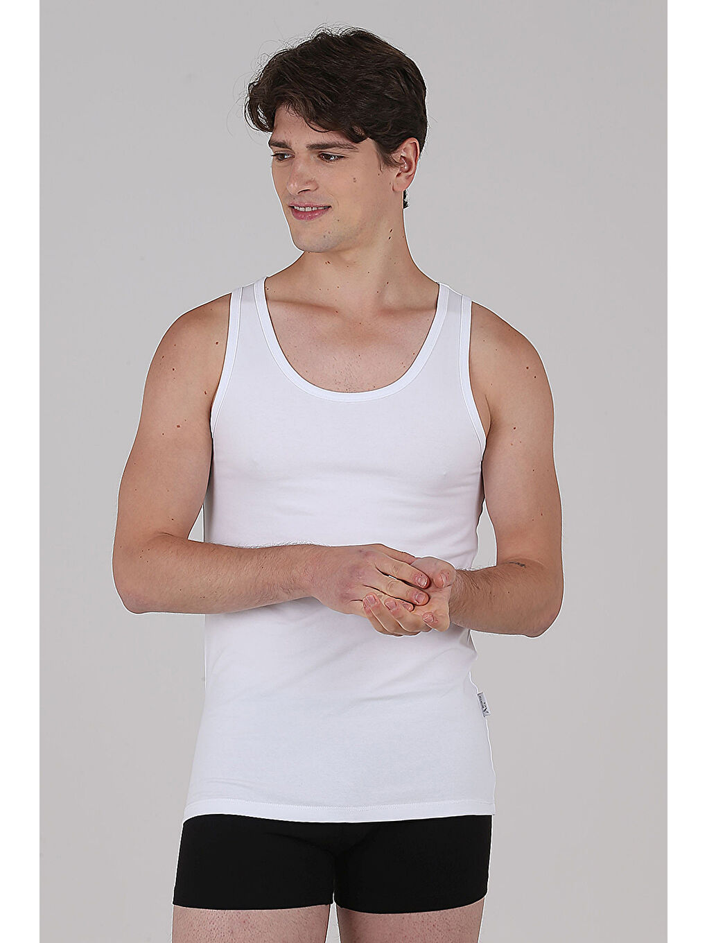 Beyaz North Ice White Serisi 2li Paket Atlet BEYAZ