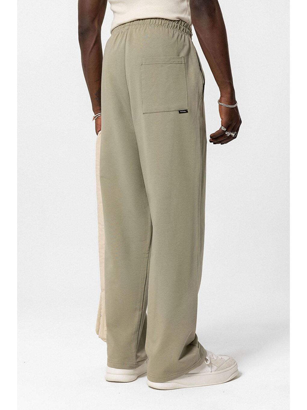 Basıc Oversize Eşofman Takım Haki-2