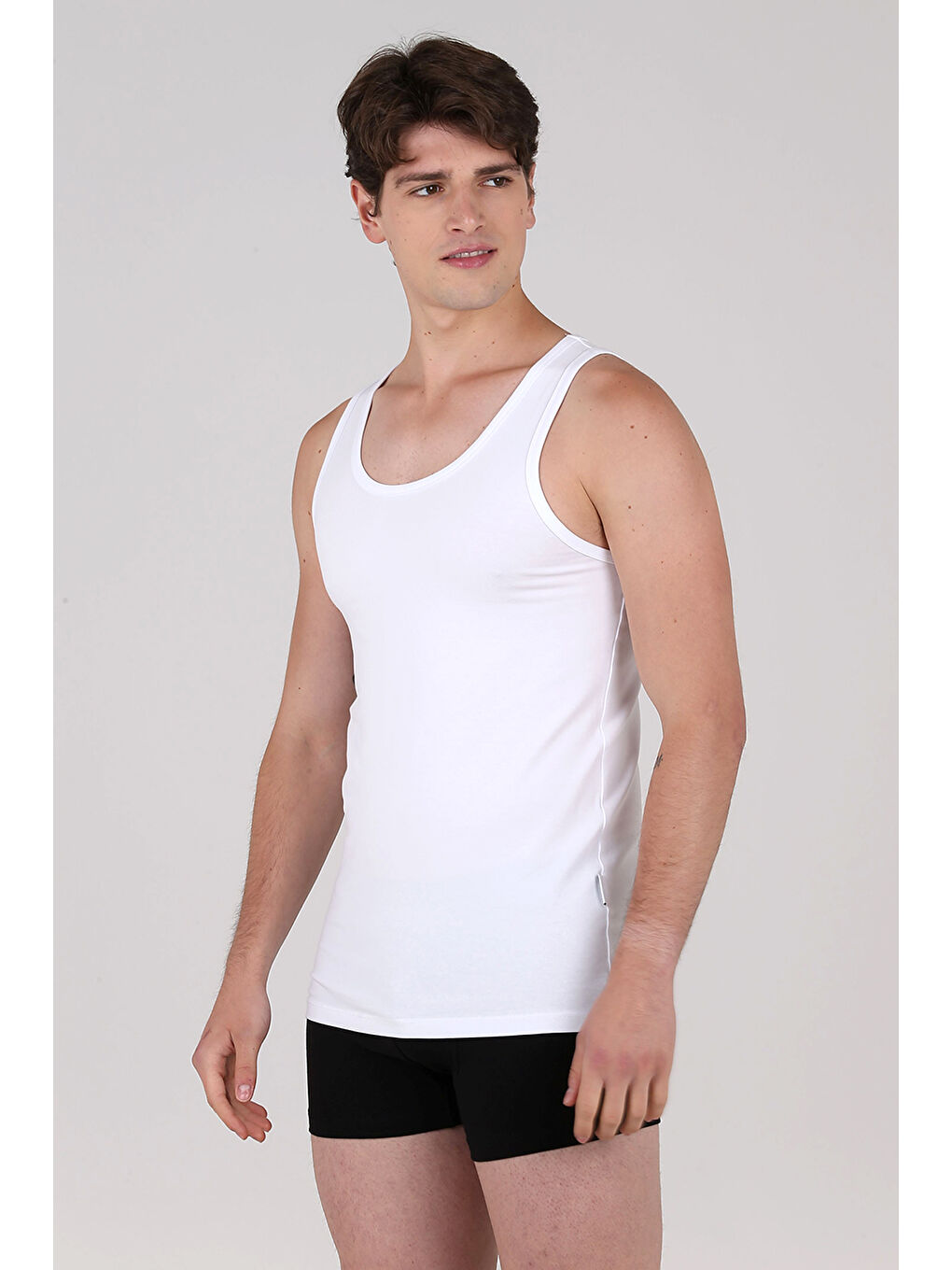 Beyaz North Ice White Serisi 2li Paket Atlet BEYAZ-1