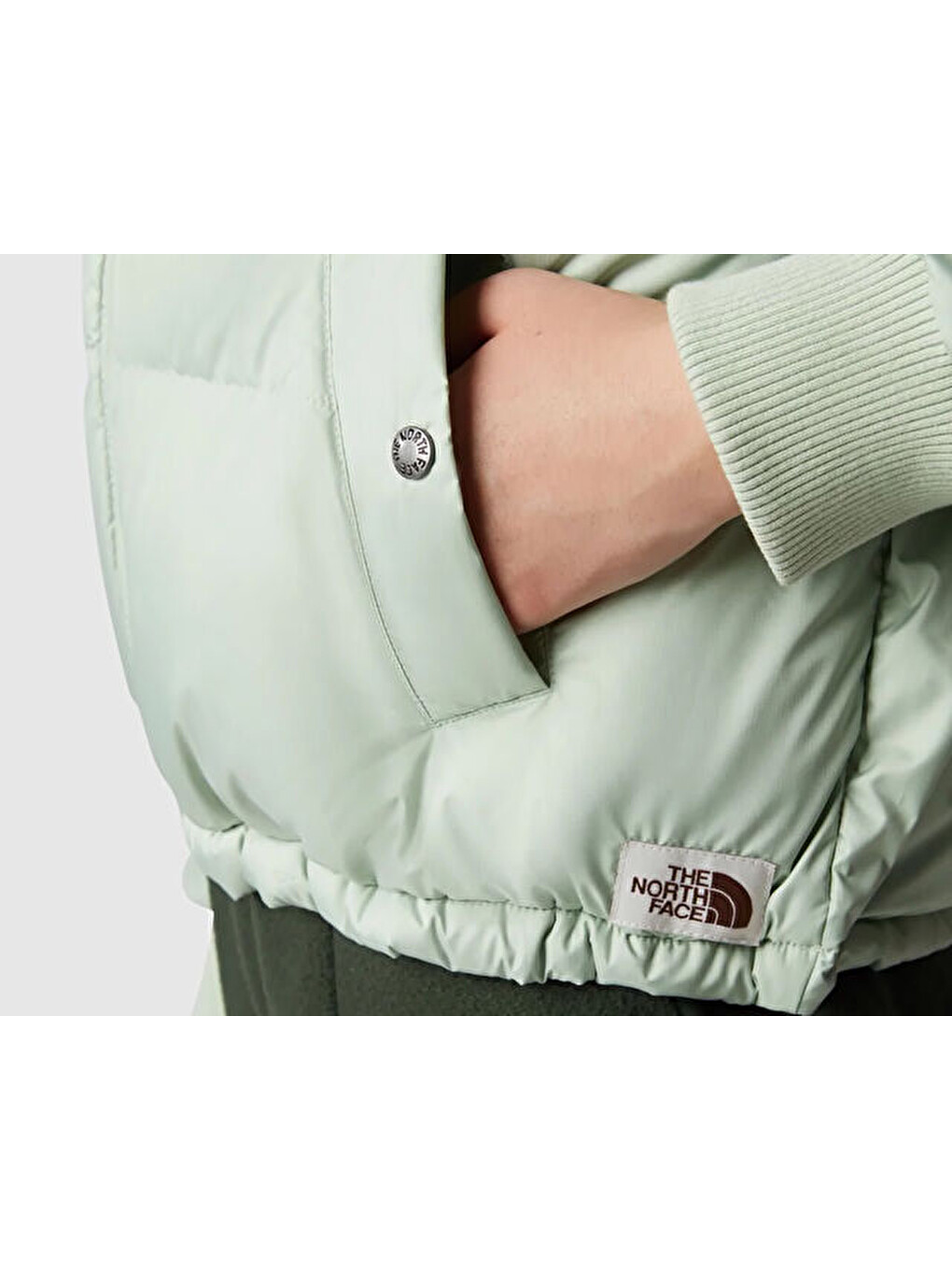 W Down Paralta Puffer Kadın Outdoor Montu Nf0a3ysdı0g1 Yeşil-1