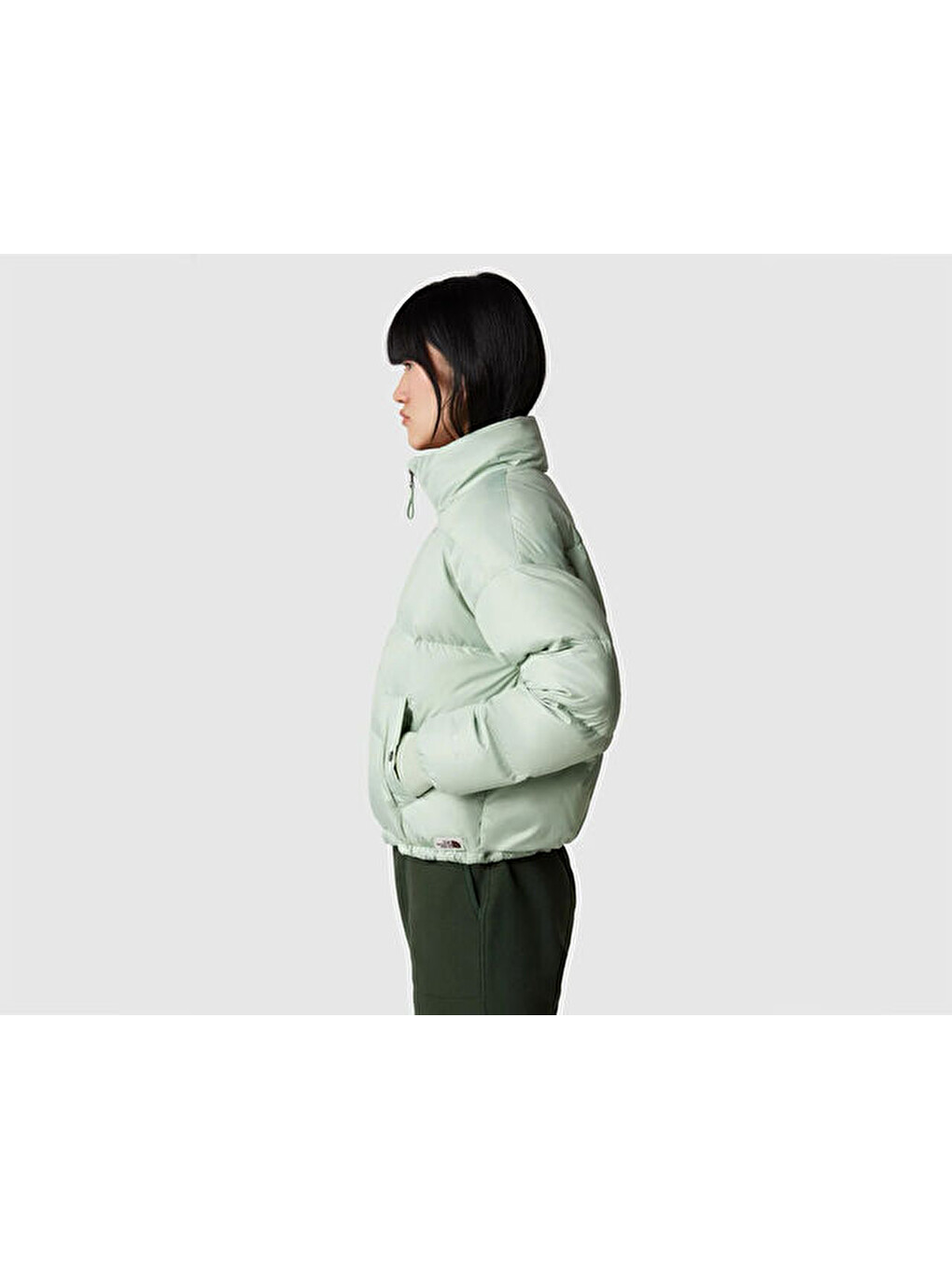 W Down Paralta Puffer Kadın Outdoor Montu Nf0a3ysdı0g1 Yeşil-6