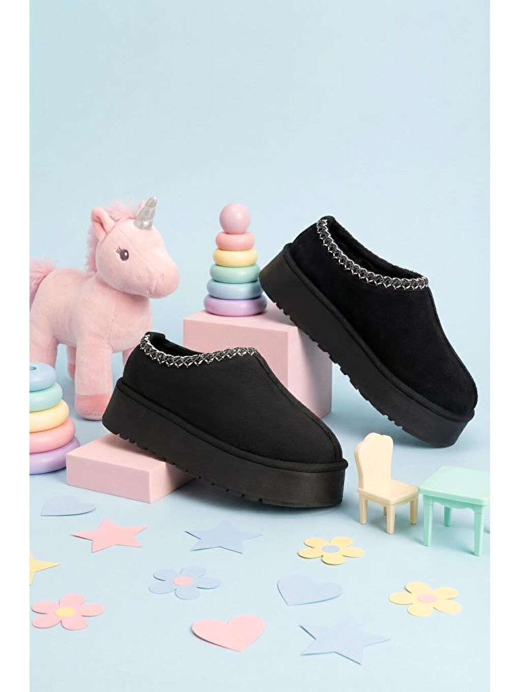 Siyah Snie S. Günlük Çocuk Günlük Ayakkabı Bot 2025-1